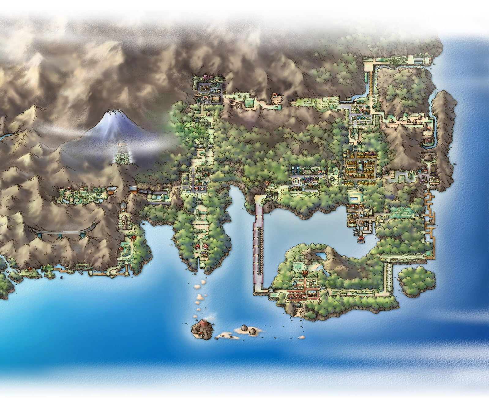 Kanto Region Map